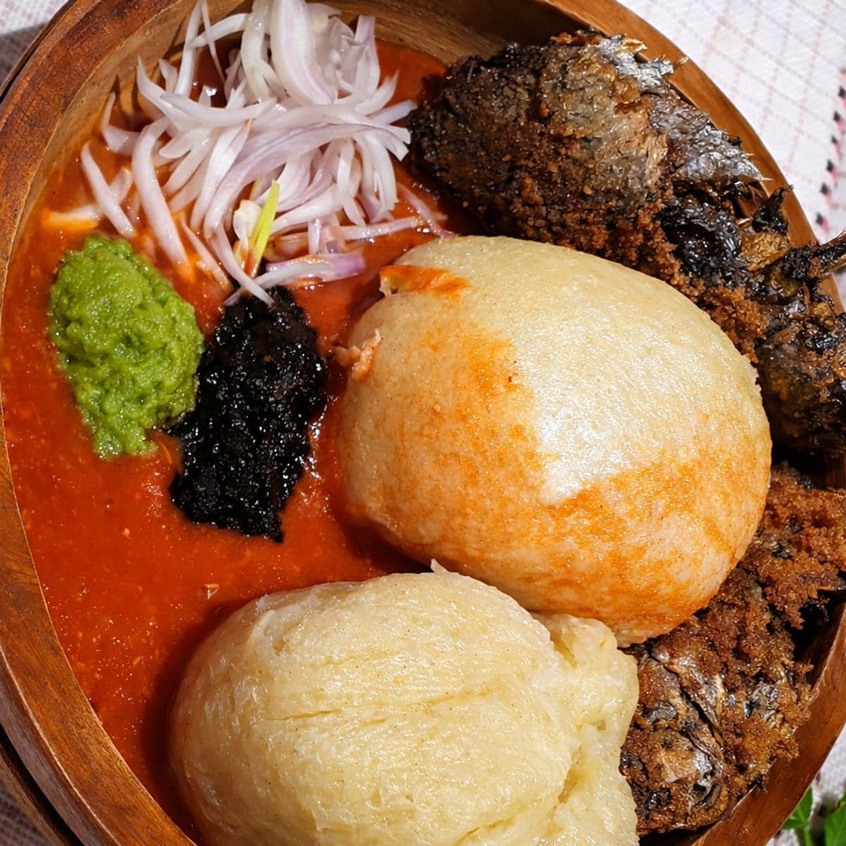 Dokounou (kom) : recette togolaise de pâte de maïs