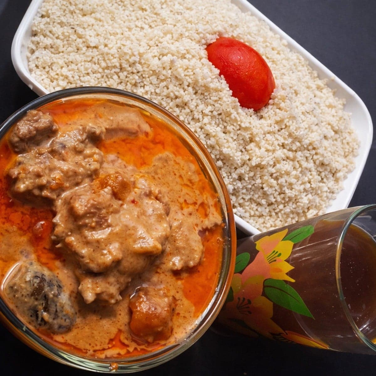 Du fonio a la sauce d’arachide