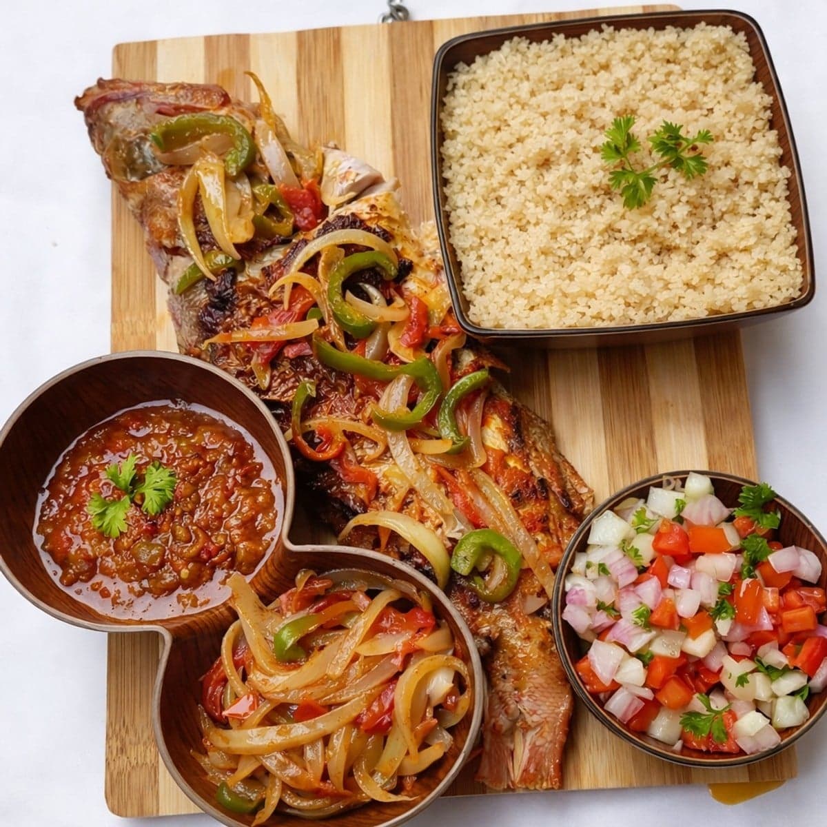 Du poisson braisé à la poêle,