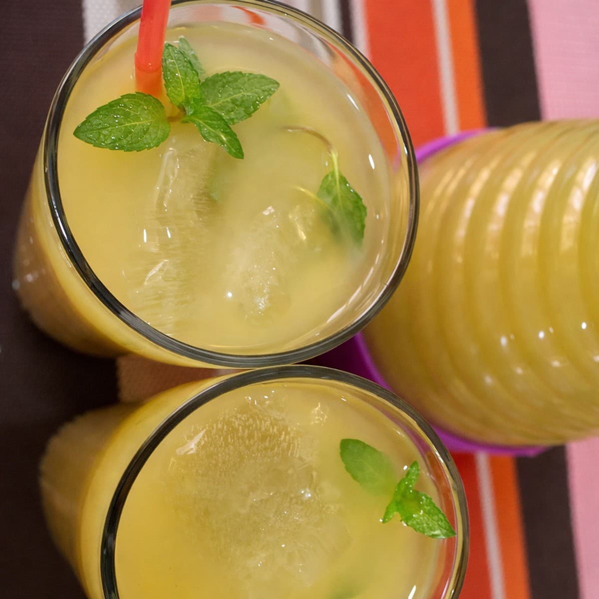 Jus de gingembre raffraichissant