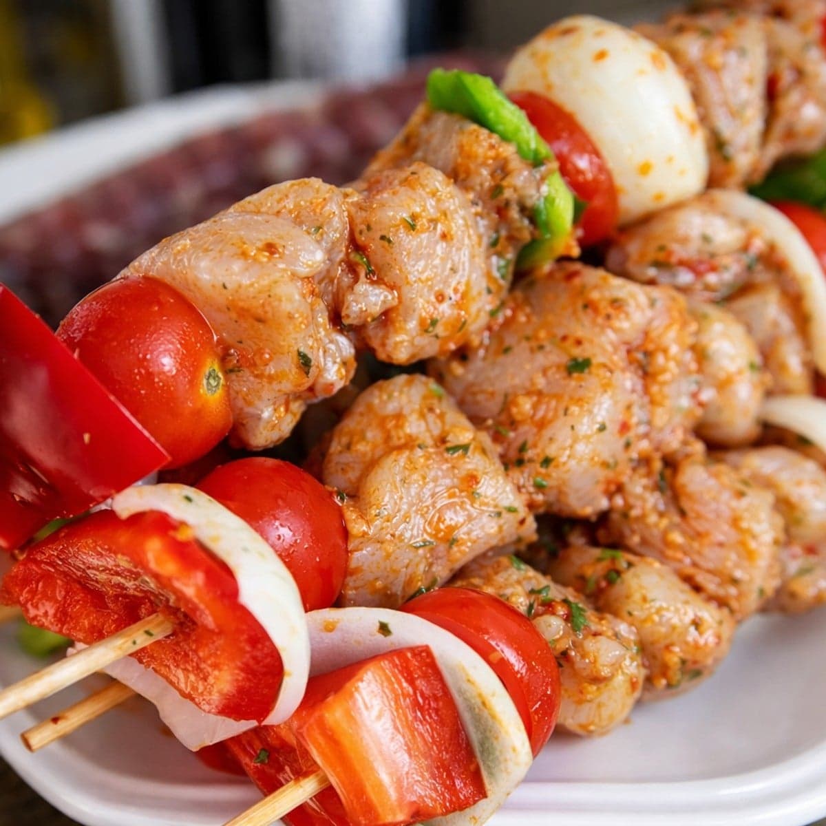 Marinade spéciale brochettes de poulet
