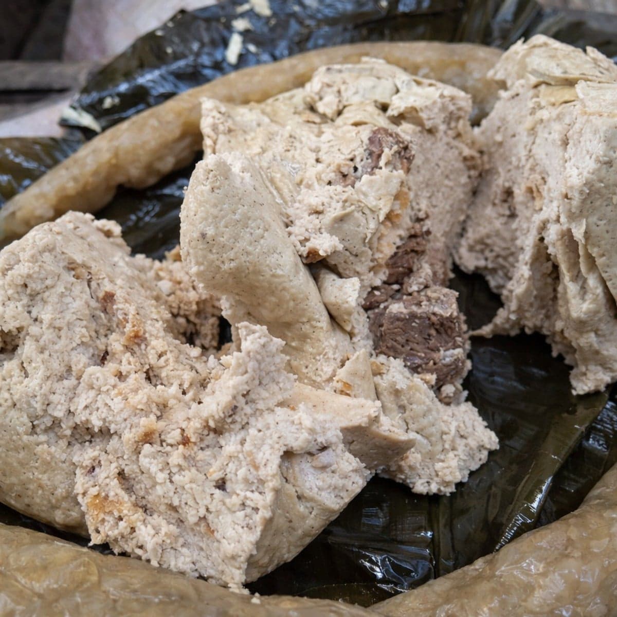 Met de pistache et bâton de manioc