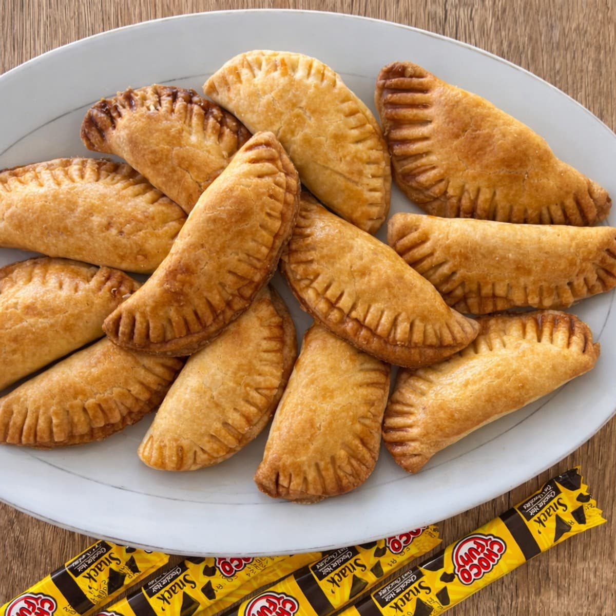 Pastels au four et au chocolat