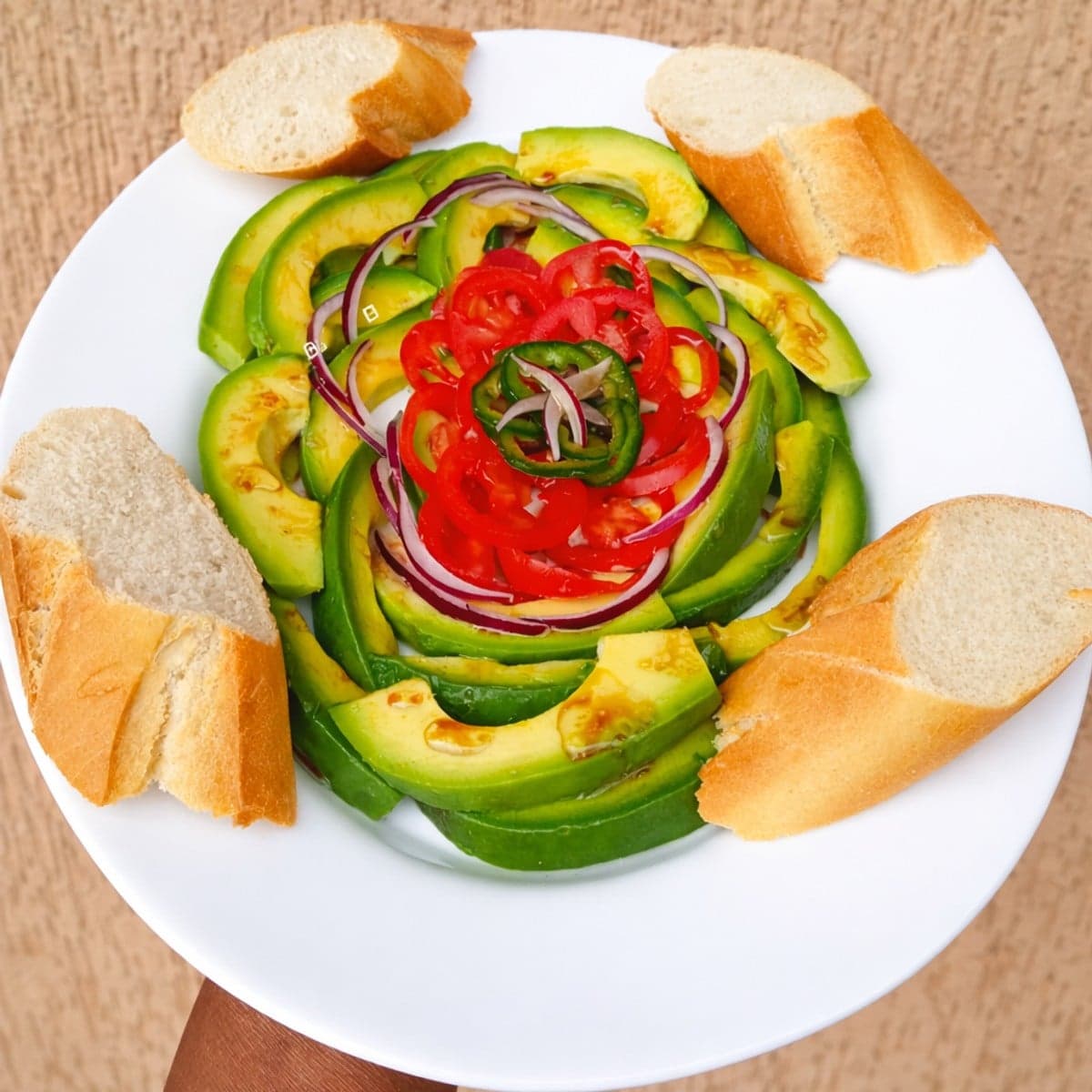 Petite salade d’avocats simple