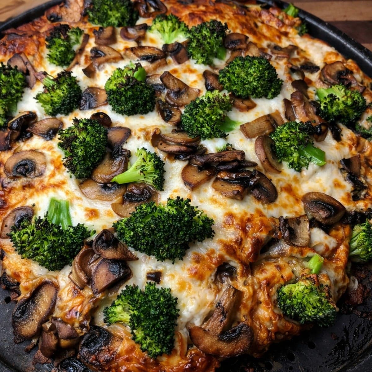 Pizza à la fondue chinoise