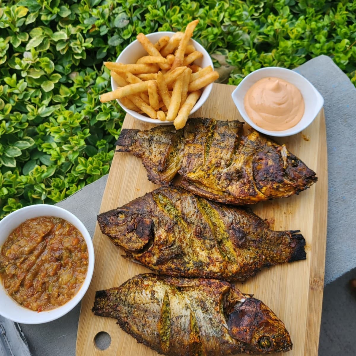 Poisson braisé : recette africaine