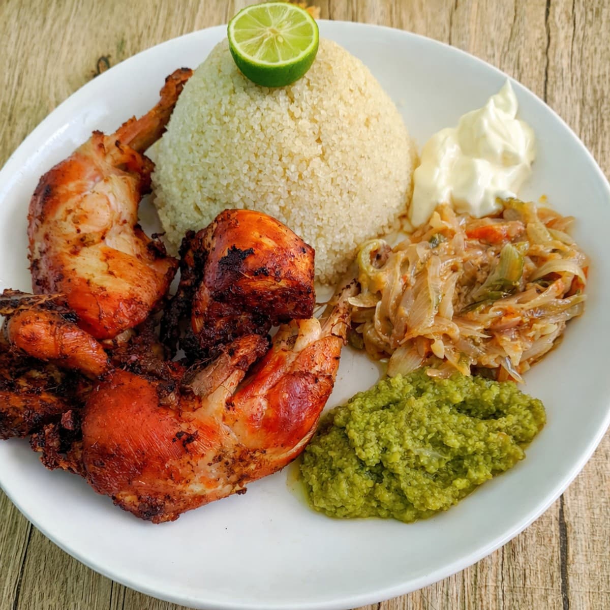 Poulet frit marinade à la mangue : recette