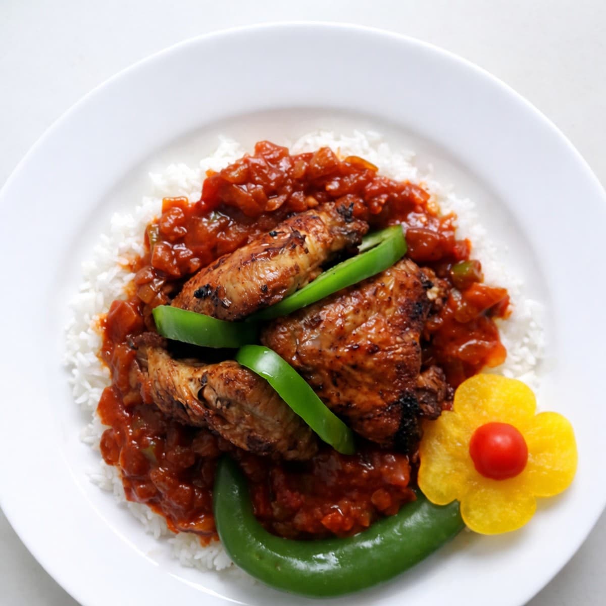 Sauce tomate et wings maison
