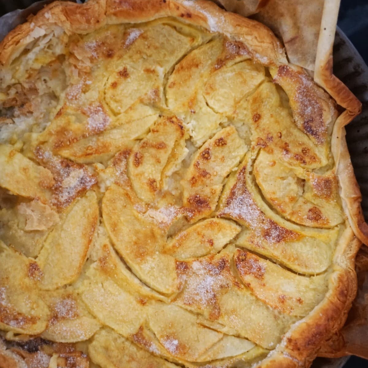 Tarte aux pommes simple et rapide