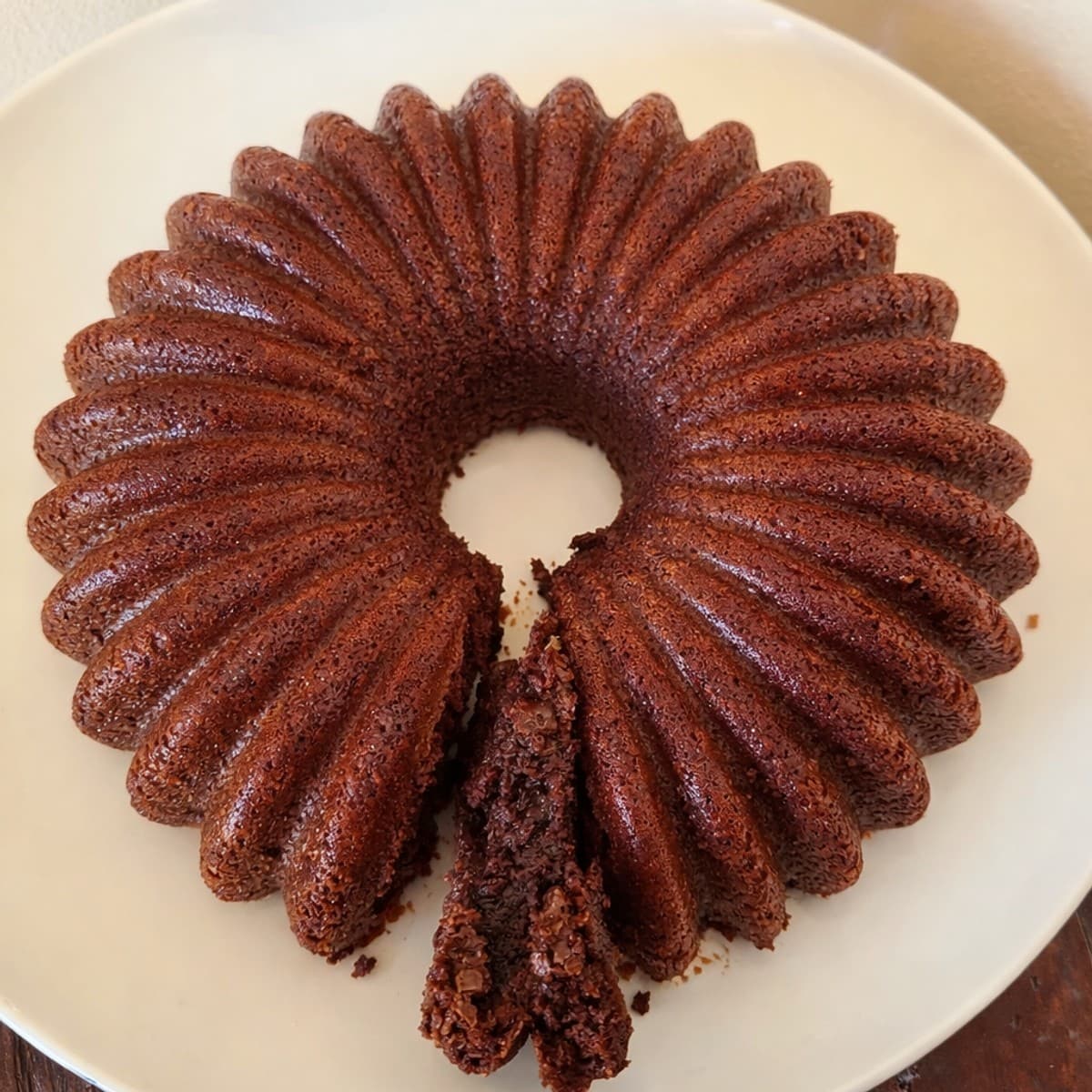 Un délicieux gâteau au chocolat