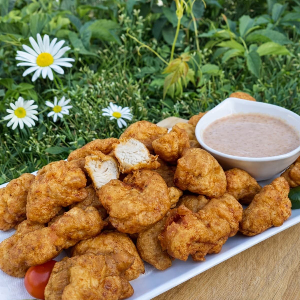 Une autre manière de faire du poulet pané