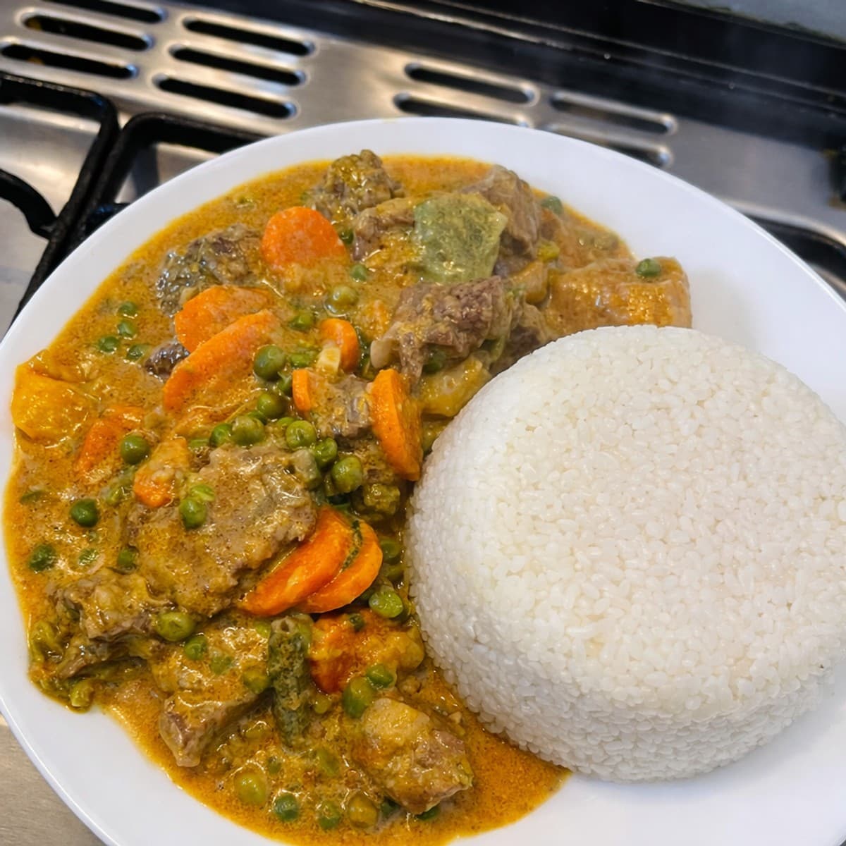 Viande de bœuf à la crème fraîche