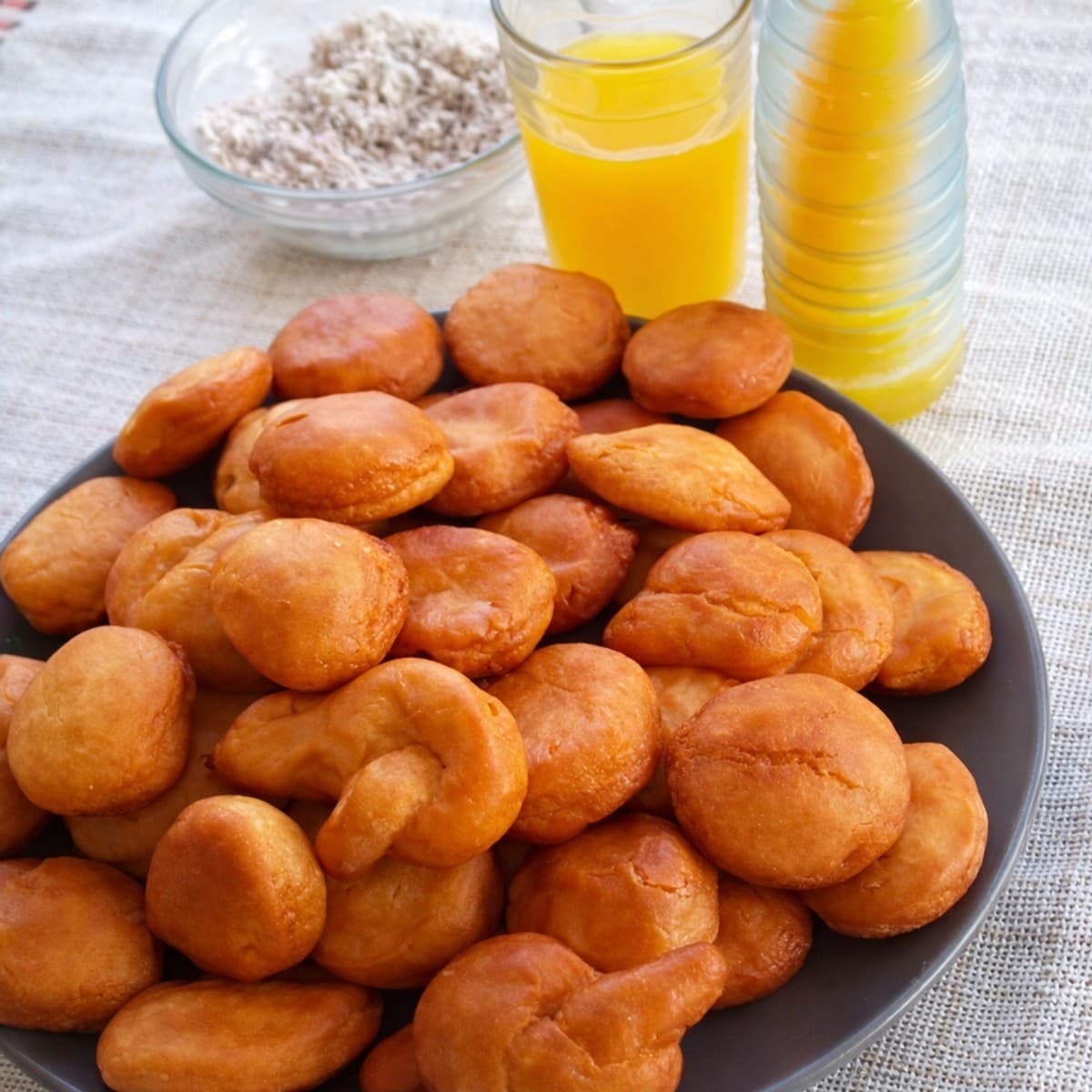 Beignets au lait de coco