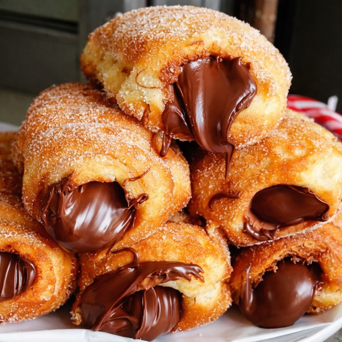 Beignets farcis au nutella