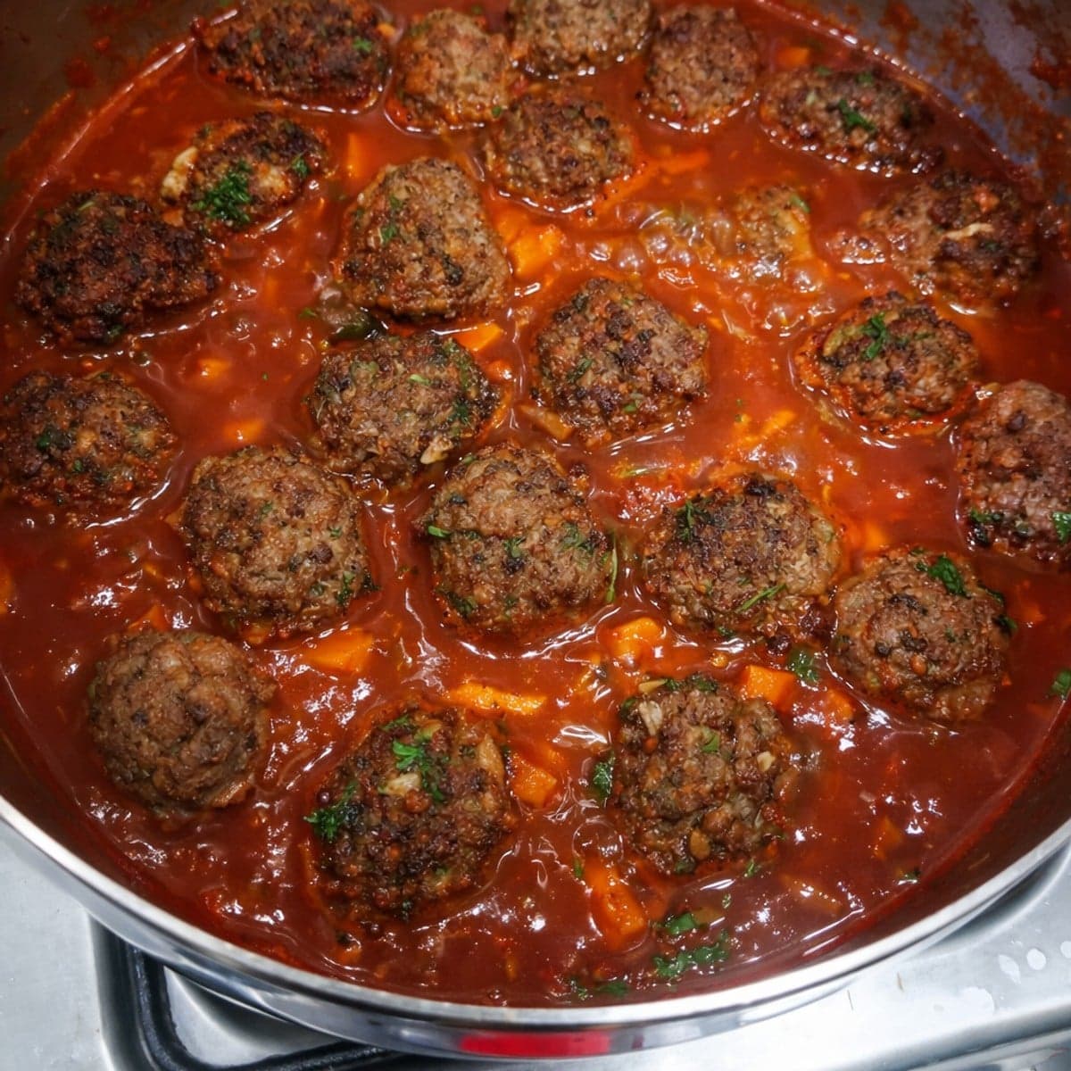 Boulettes de viane à la patate douce
