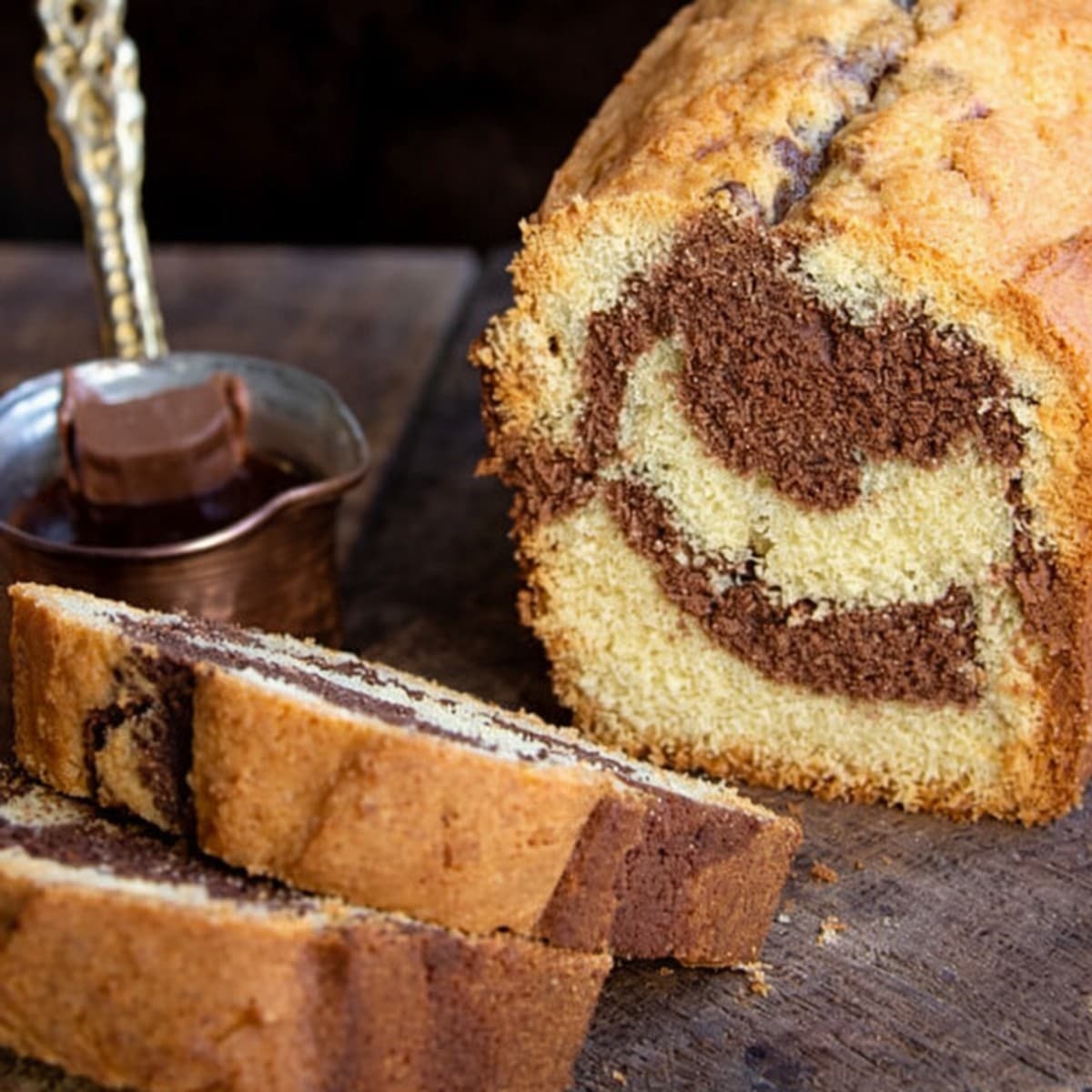 Cake marbré : recette ultra facile