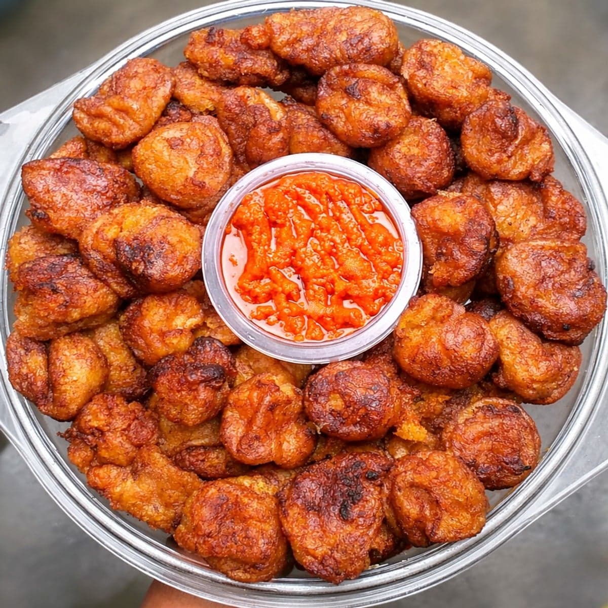 Claclo ou beignet de bananes plantains