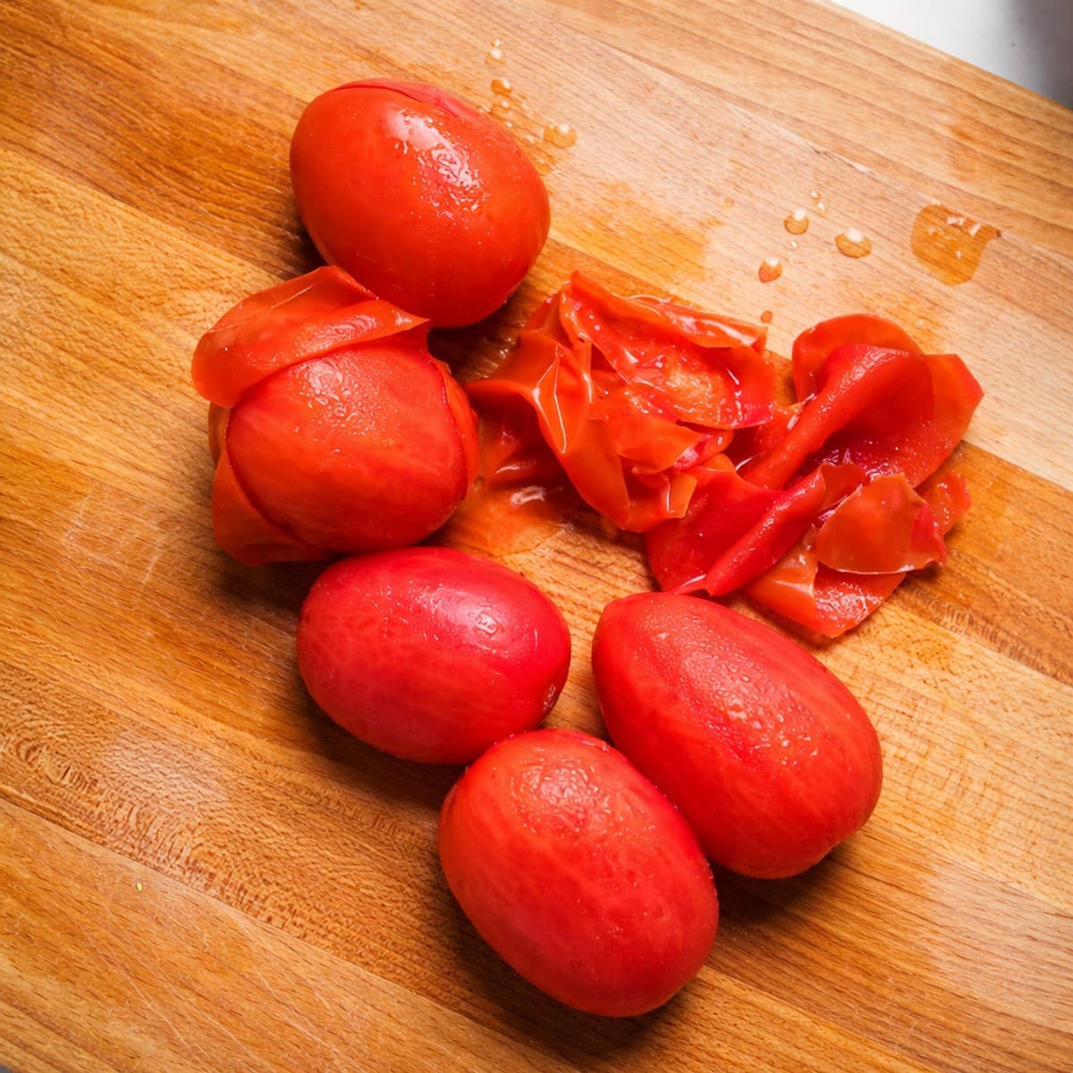 Comment éplucher des tomates