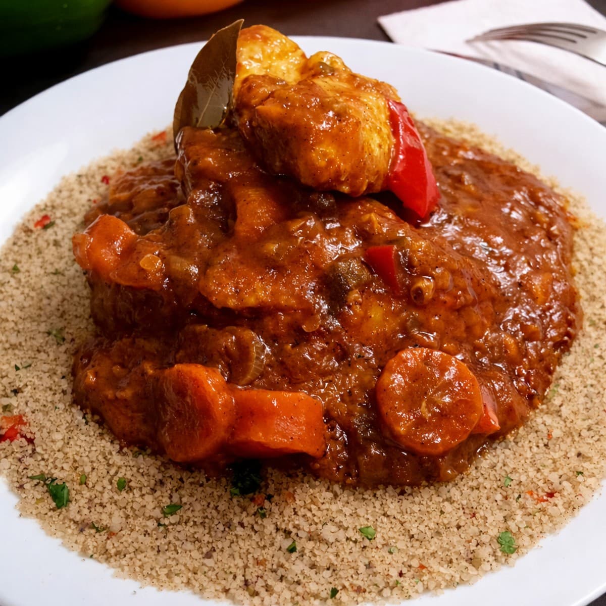 Couscous d’igname fin