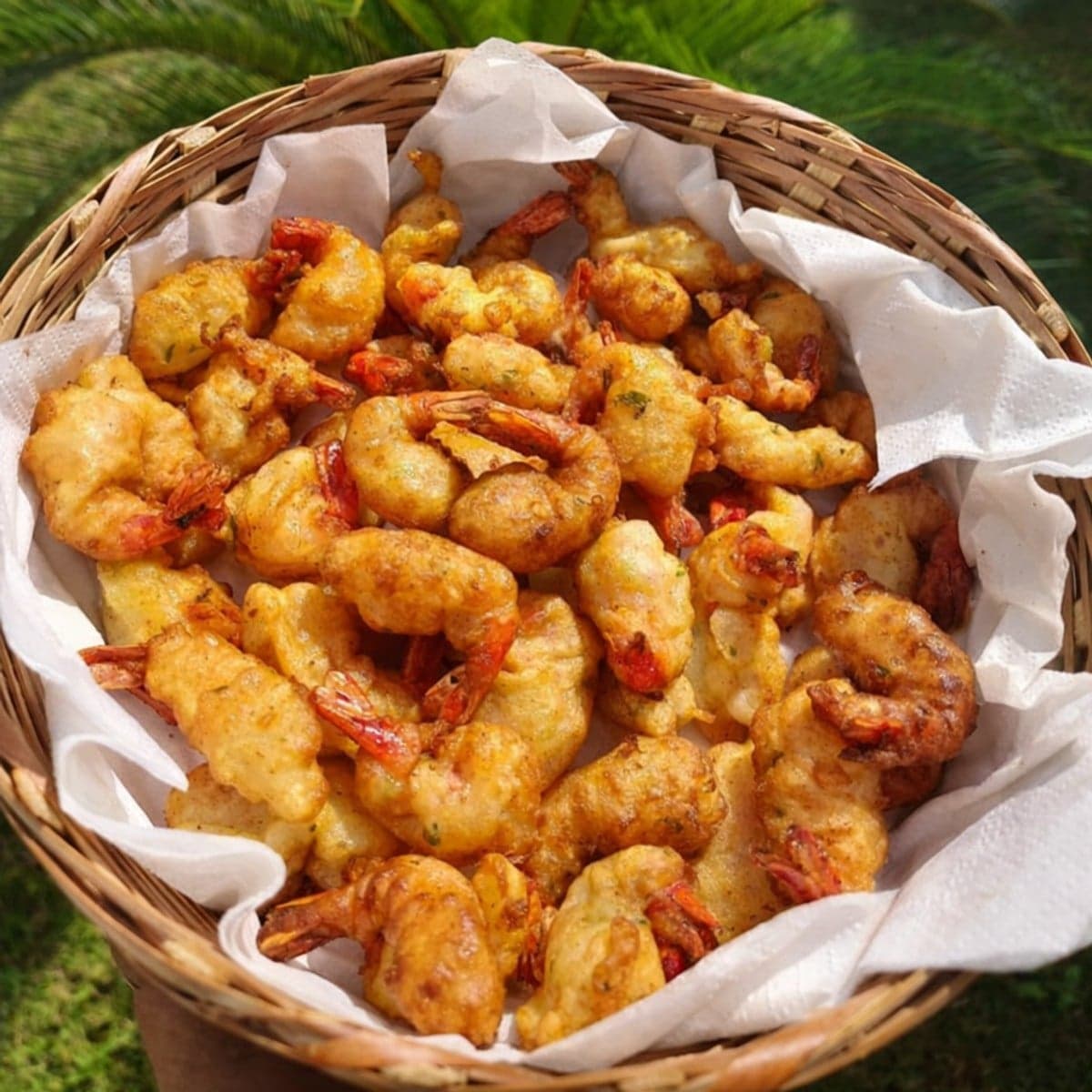 De beignets de crevettes🍤