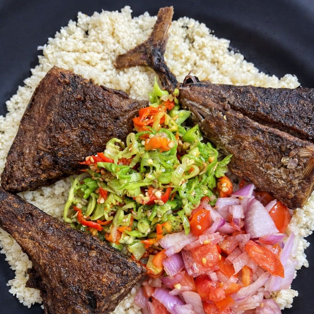 Délicieux attiéké