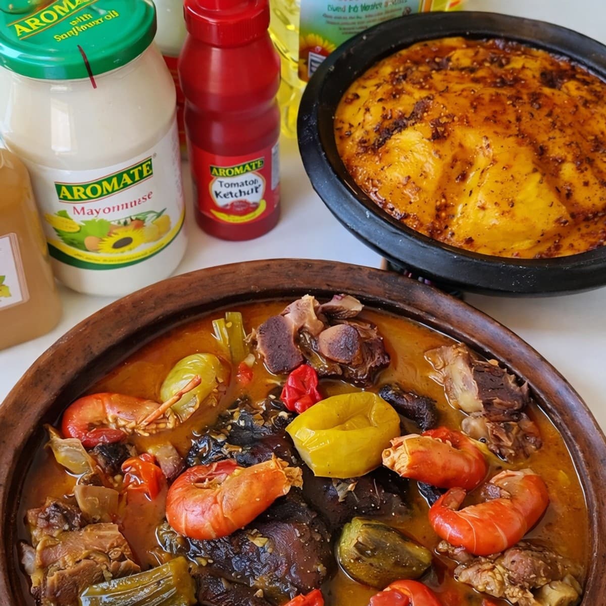 Du foufou à la sauce claire (façon grande mère)