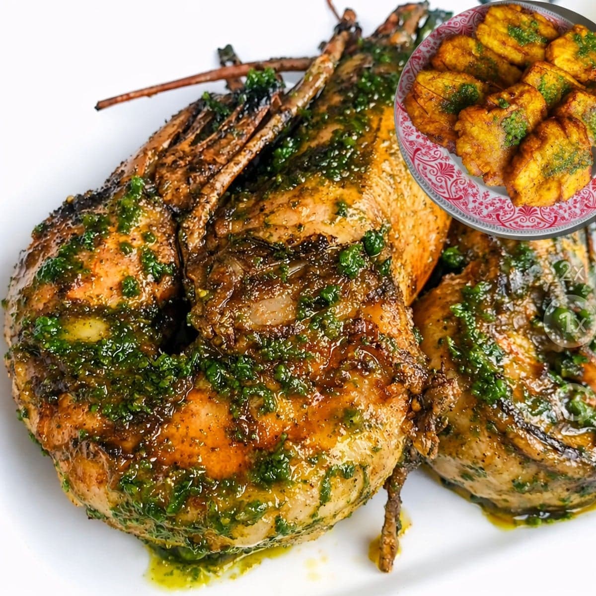 Gamba sautées aux persils