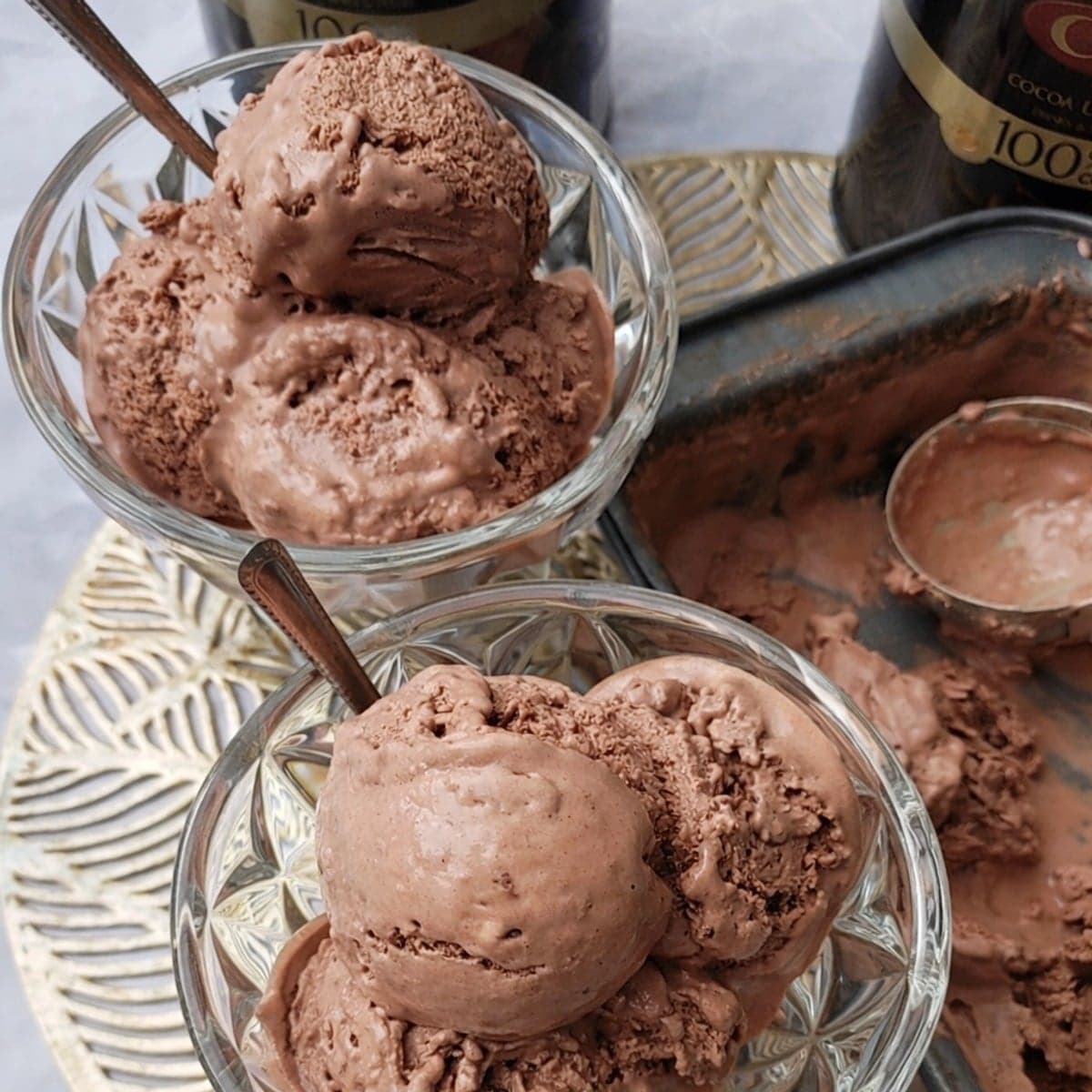 Glace healthy au cacao : recette santé