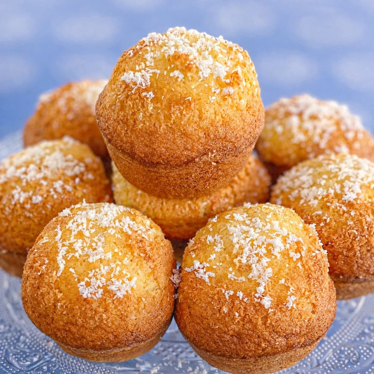 Madeleines à la noix de coco