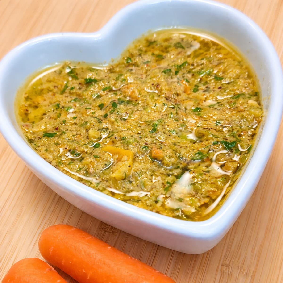 Marinade au poireau et carotte : recette