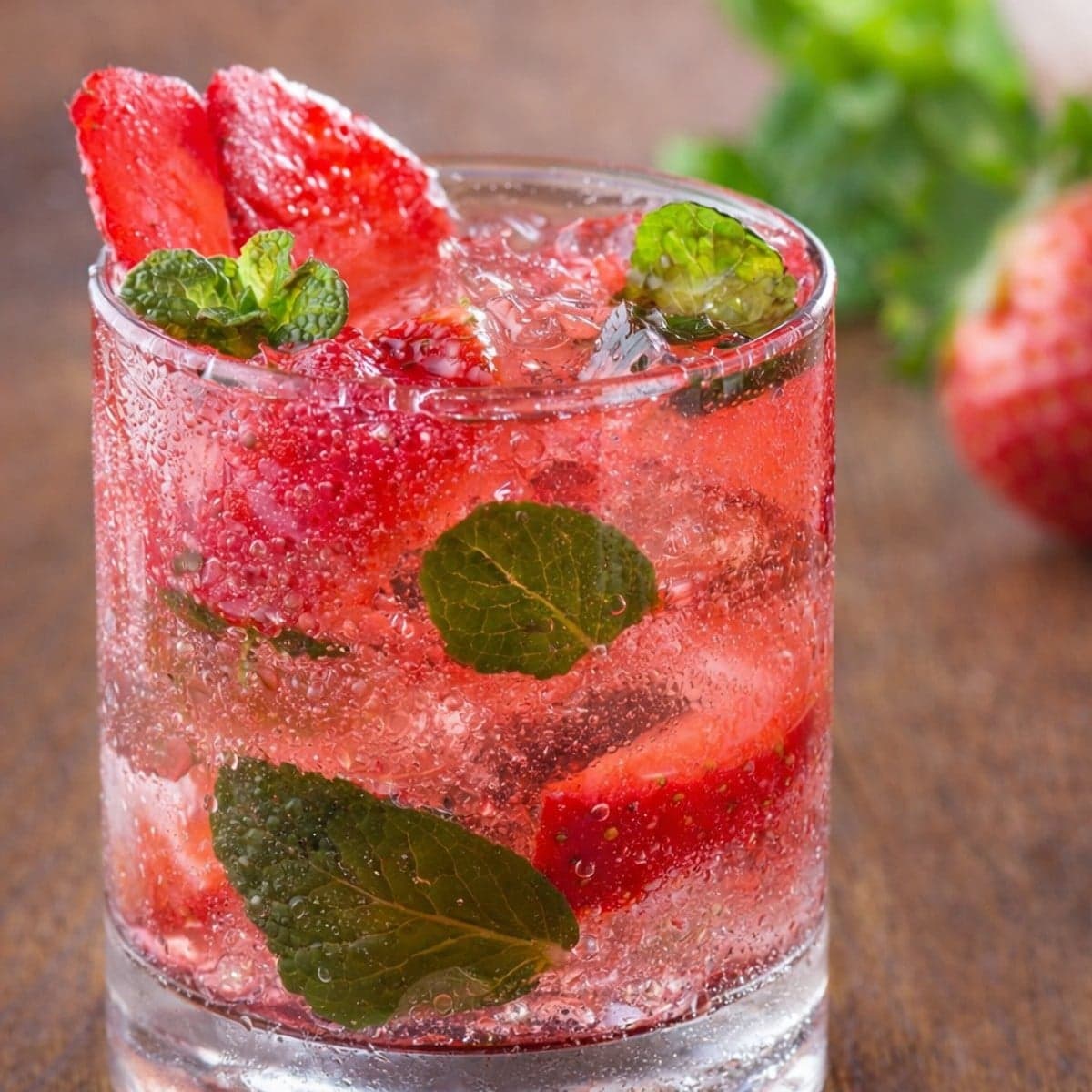 Mojito a la fraise
