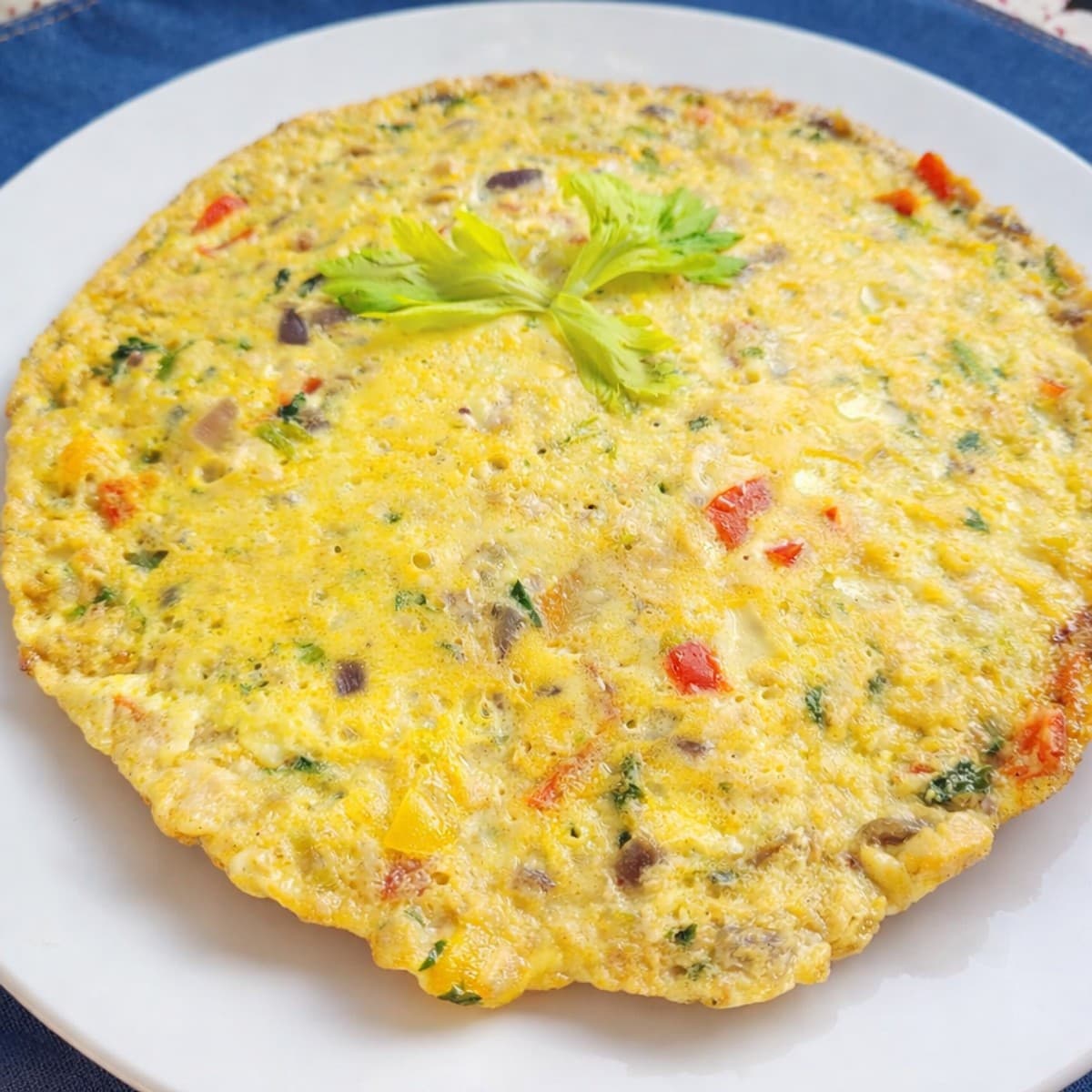 Omelette garnie