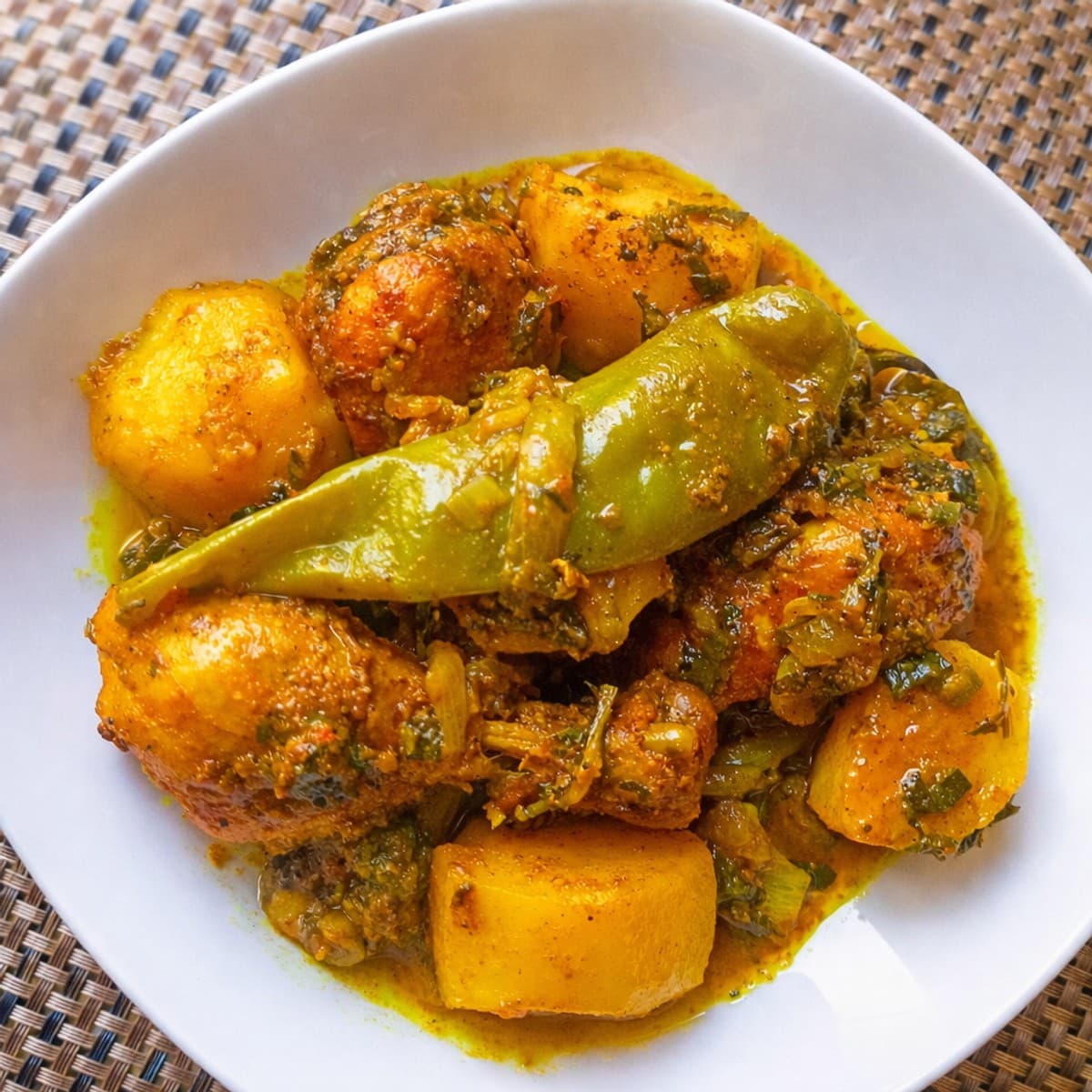 Pilons de poulet au curry au four : recette