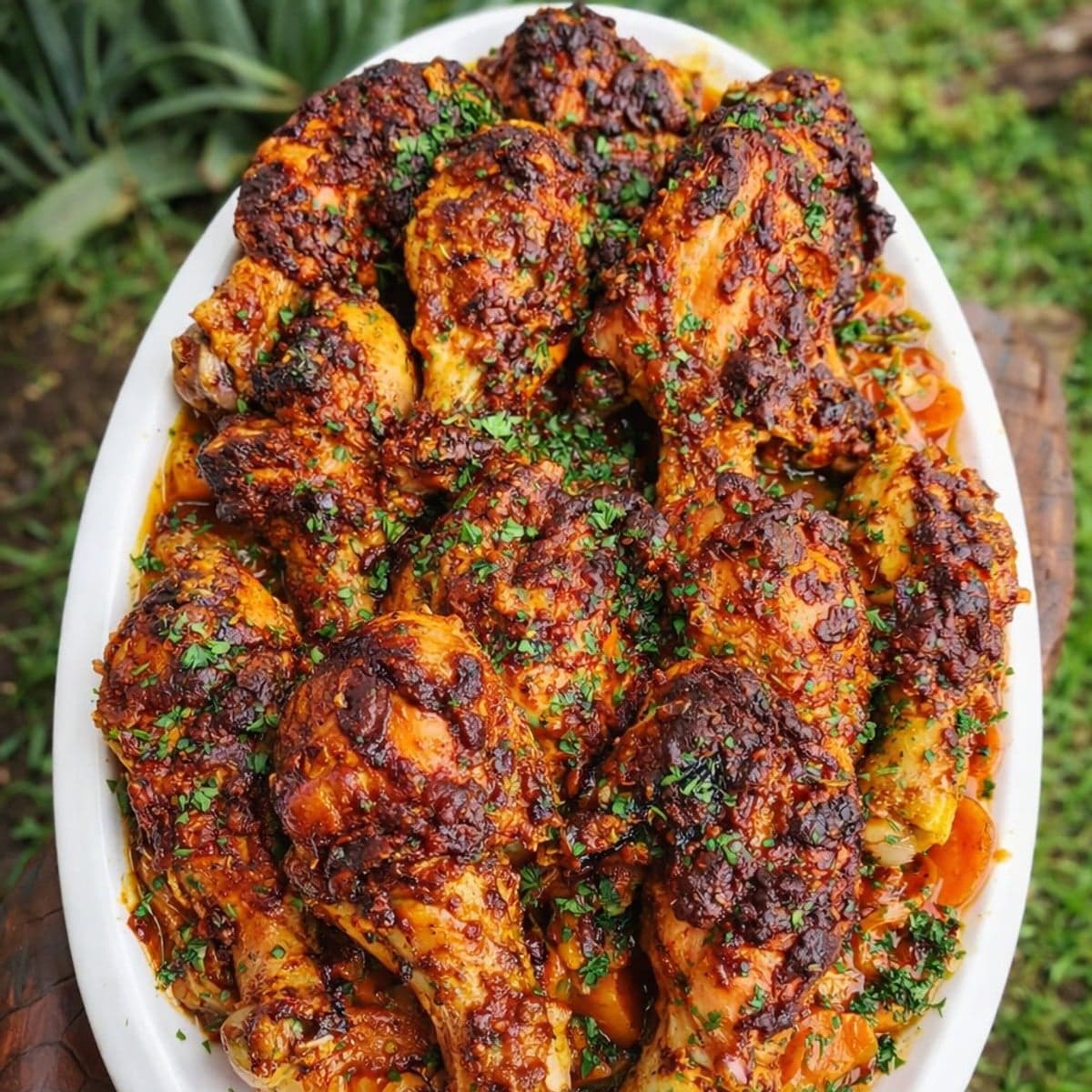 Pilons de poulet au four