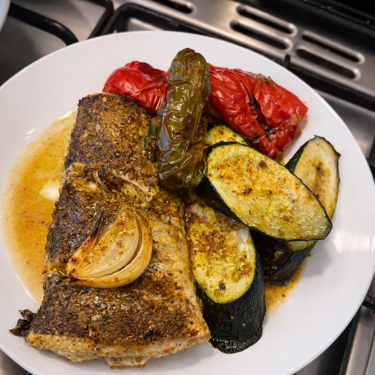 Poisson aux fines herbes