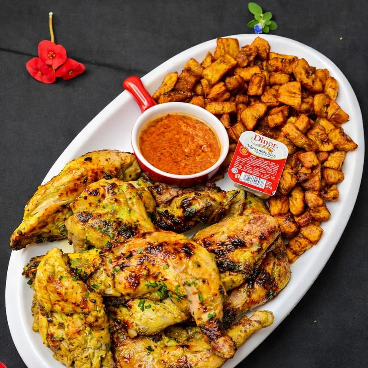 Poulet braisé mariné au lait🥰🥰