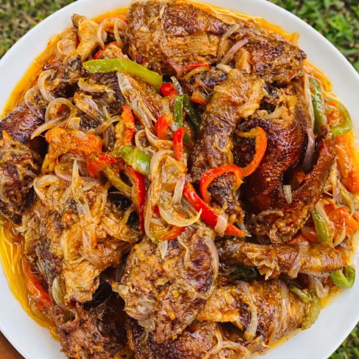 Poulet fumé aux légumes