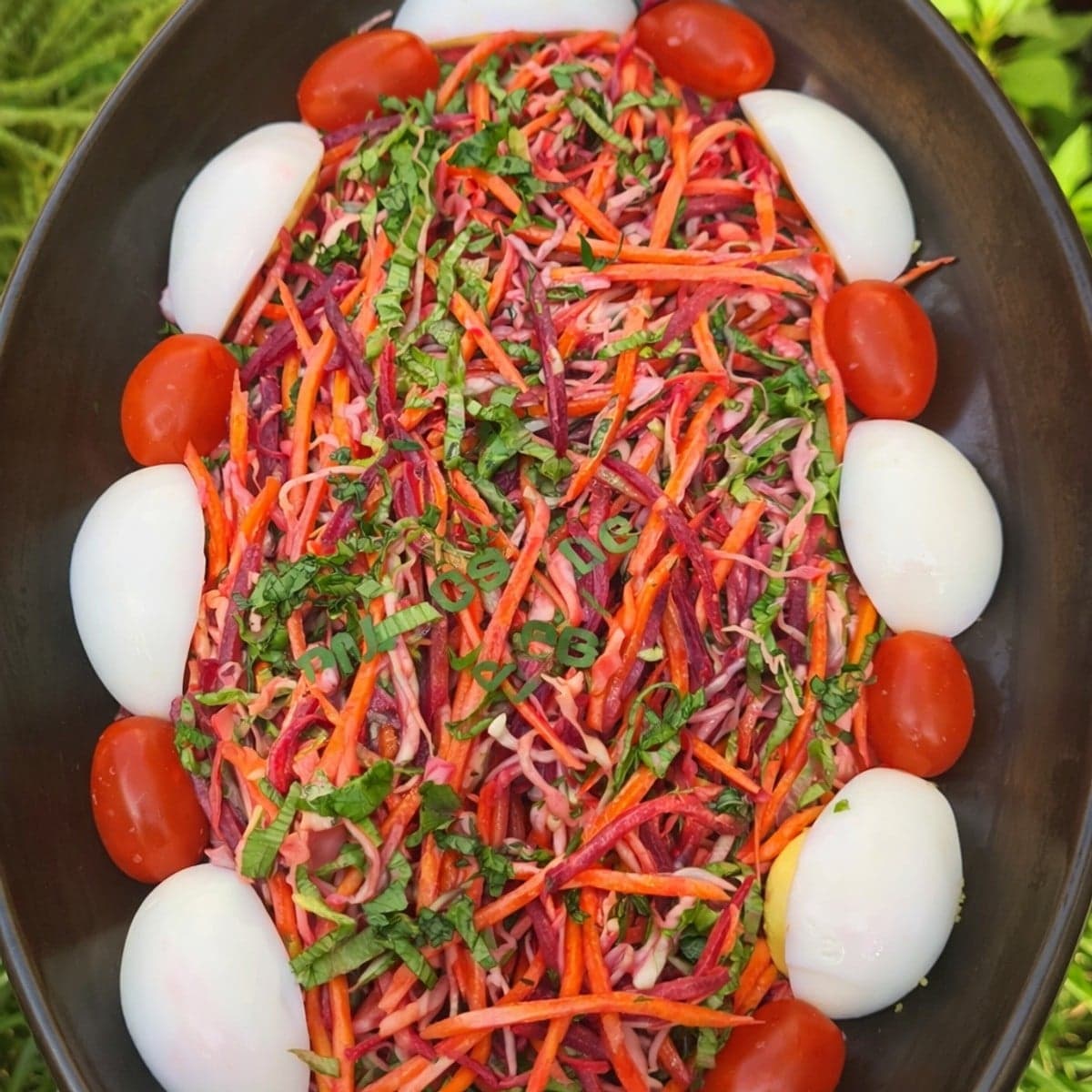 Salade de choux blanc et carottes