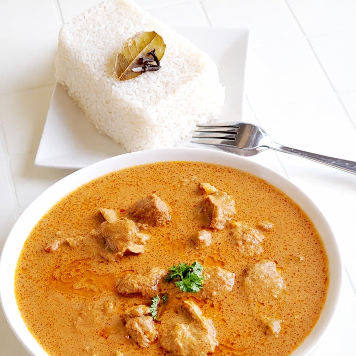 Sauce arachide avec son riz parfumé