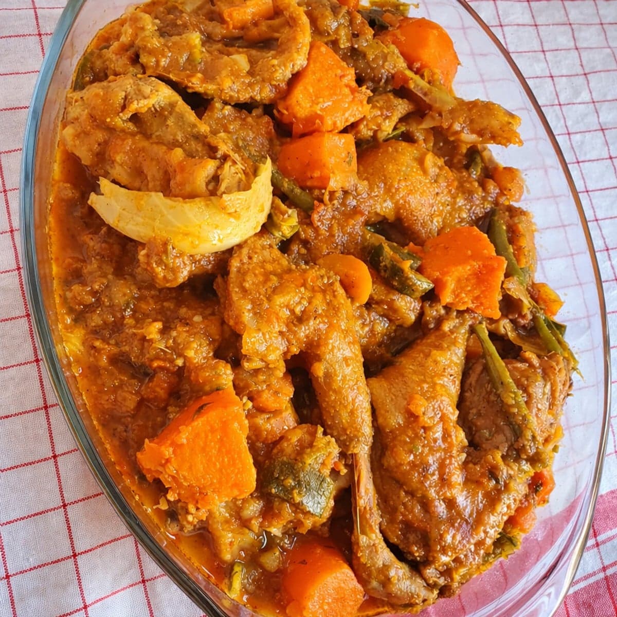 Sauce légumes au poulet