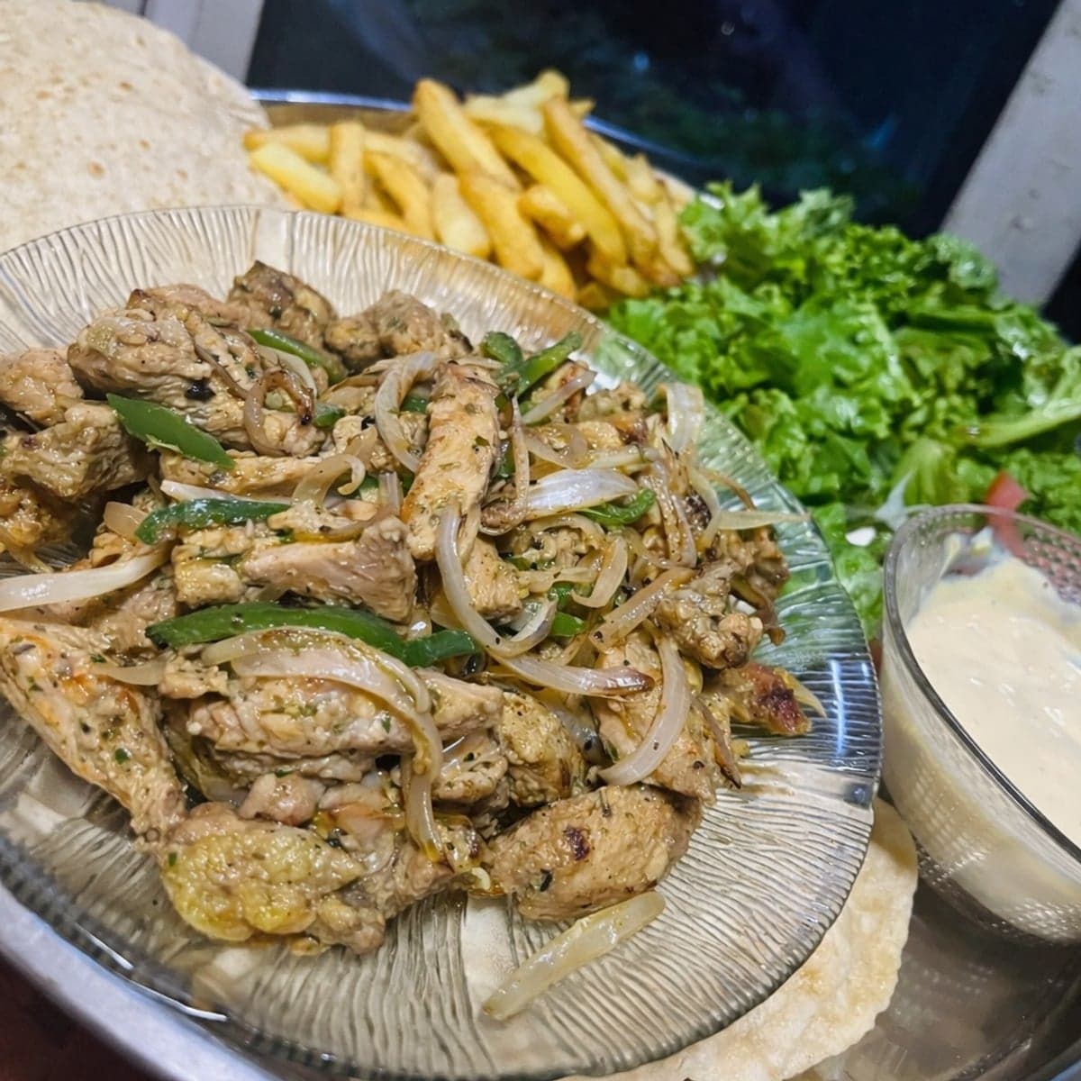 Shawarma poulet maison pour le plaisir des enfants