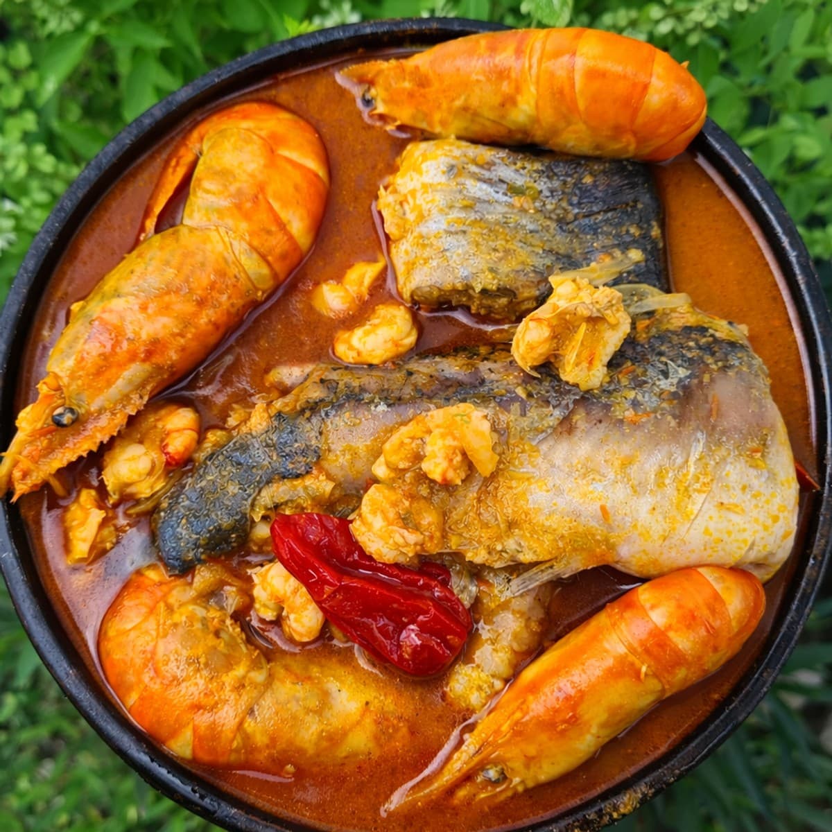 Soupe de poisson et crevettes by lolo