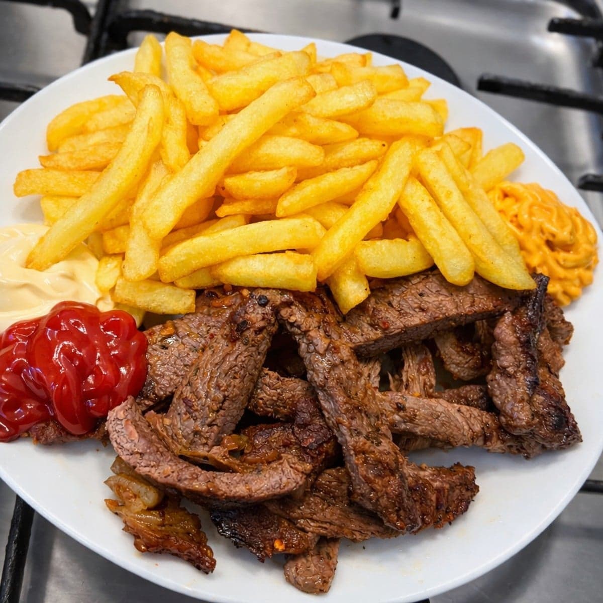 Steaks-kfrites