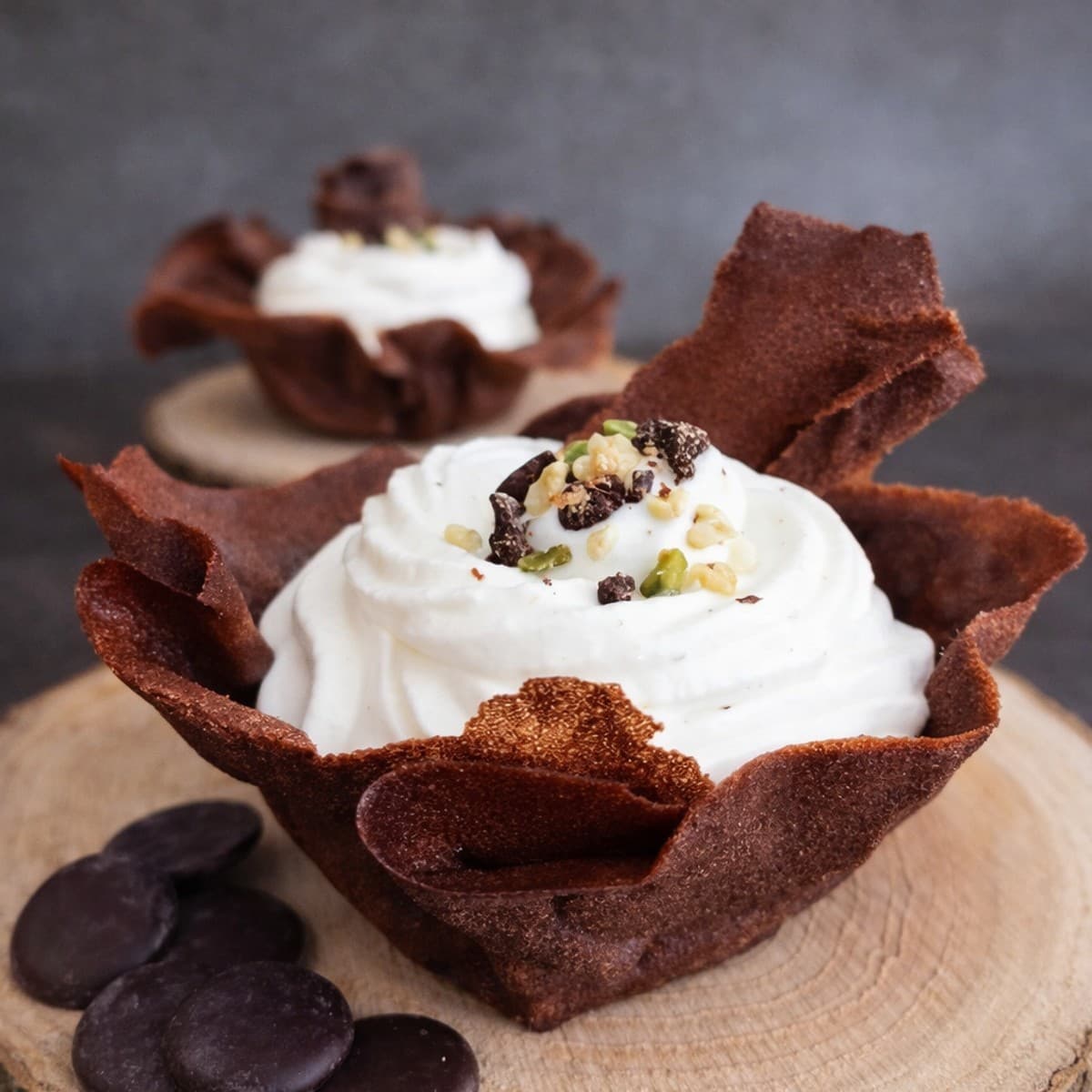 Tulipe en chocolat : recette élégante et gourmande