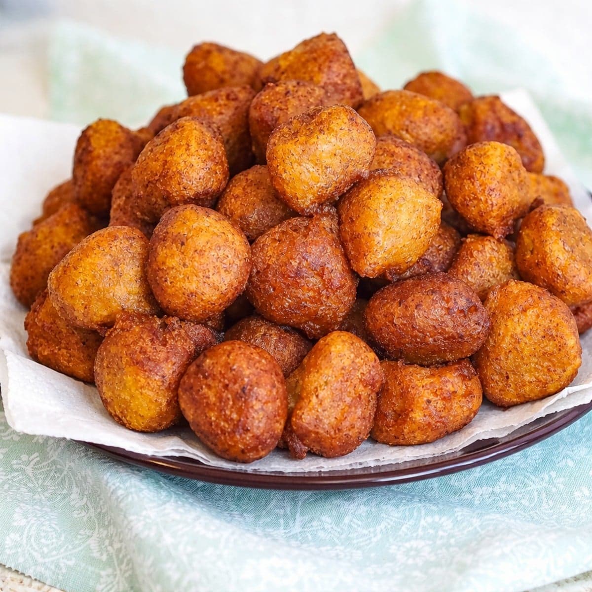 Beignets de maïs à la banane