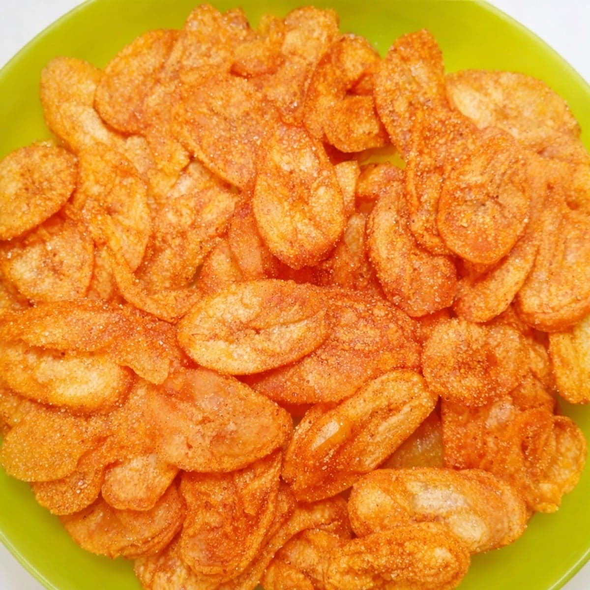 Chips de plantain vert
