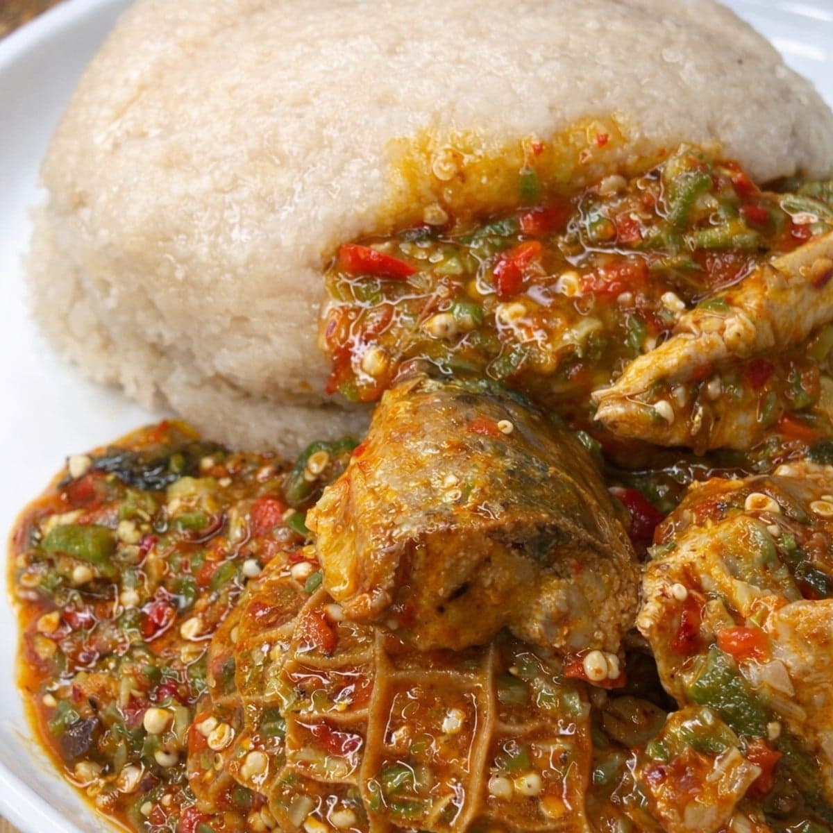 Délicieuse sauce gombo au poulet