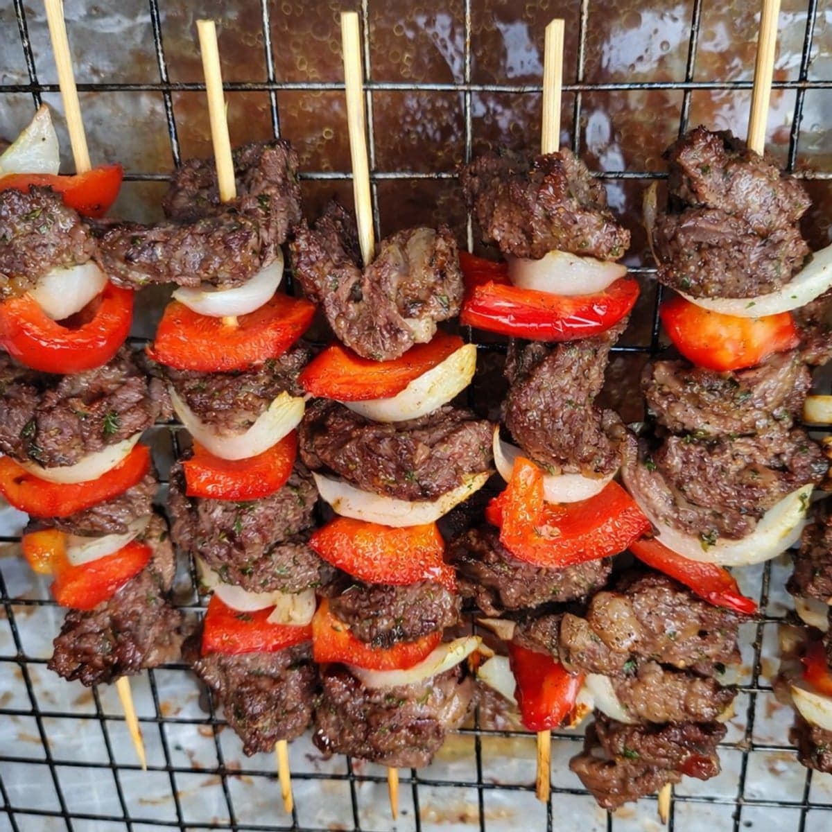 Des brochettes tendres et délicieuses