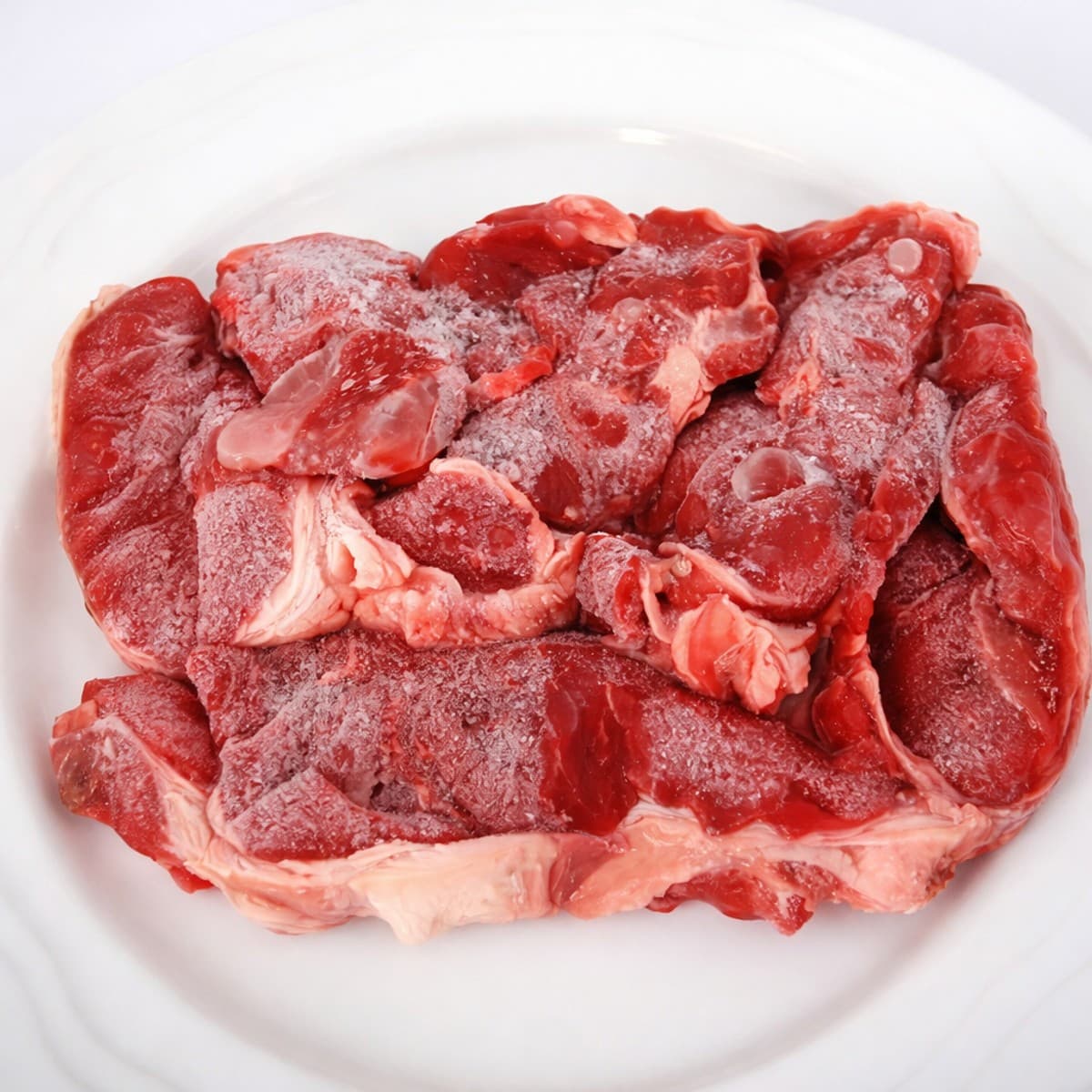 Erreurs lors de la décongélation de la viande congelée.