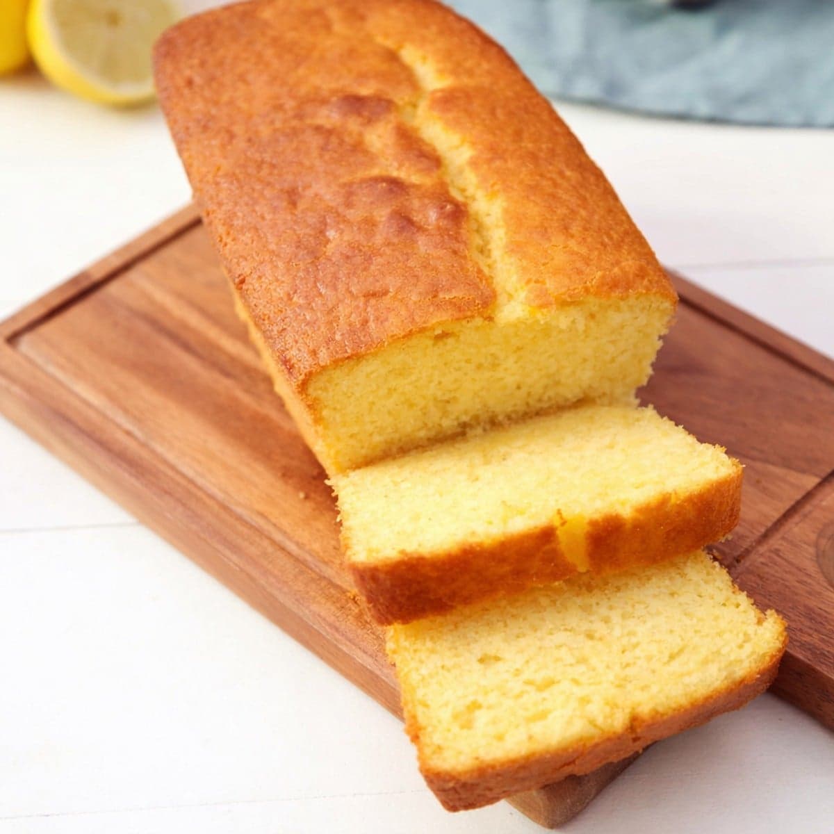 Gâteau au citron : recette moelleuse